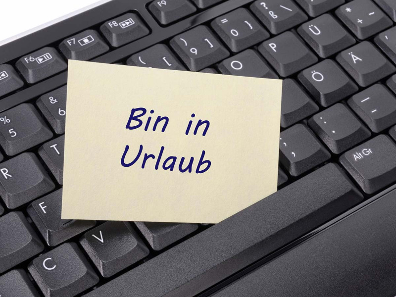 Abwesenheitsnotiz erstellen