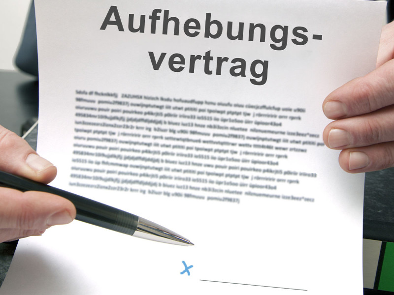 Kündigung mit Aufhebungsvertrag