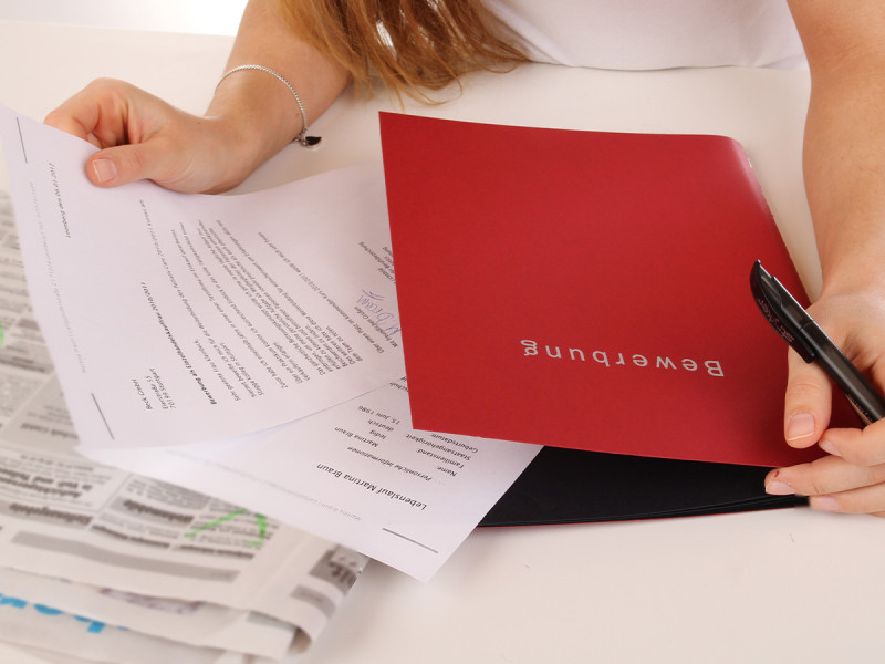Kreative Bewerbung