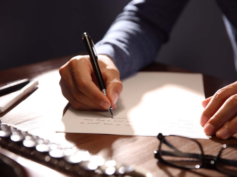 Handschriftlicher Lebenslauf