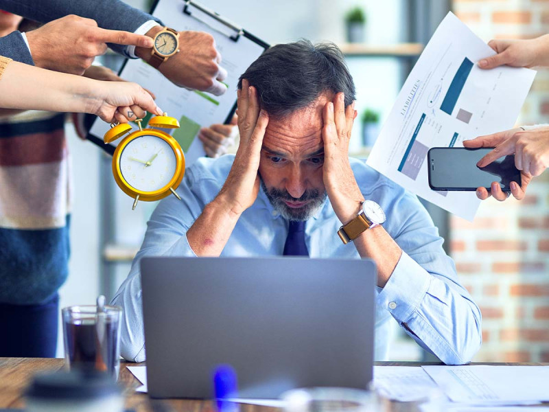 Überforderung im Job