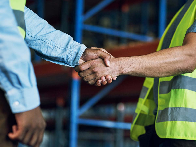 Vorstellungsgespräch in der Logistik