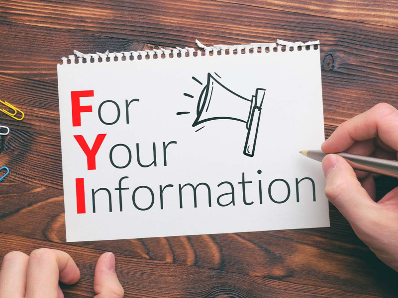 Abkürzung: FYI
