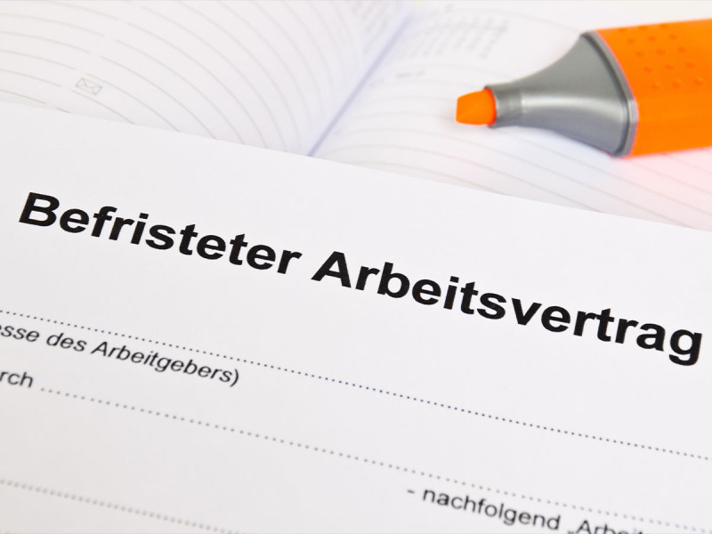 Befristeter Arbeitsvertrag