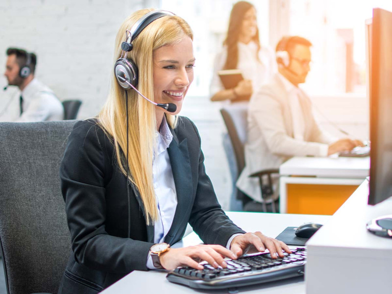 Beruf Call-Center-Agent