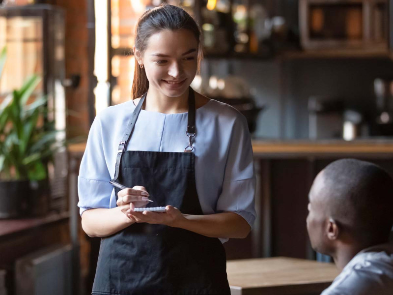 Bewerbung als Servicekraft