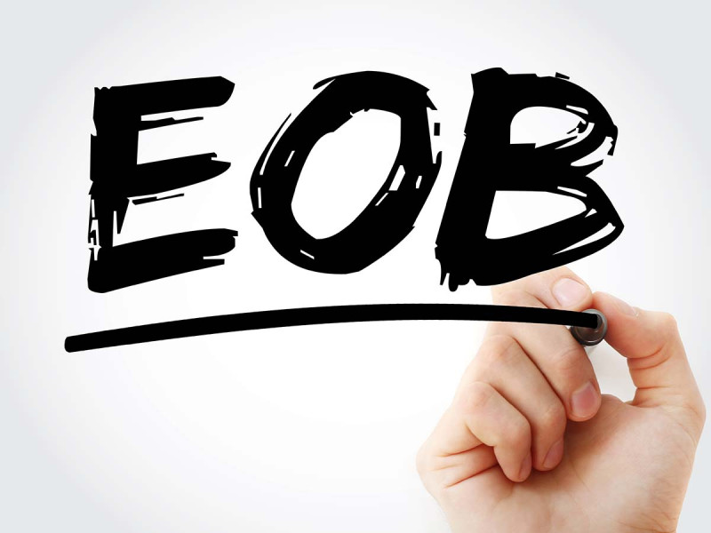 EOB Abkürzung: End of Business (Ende des Arbeitstages)