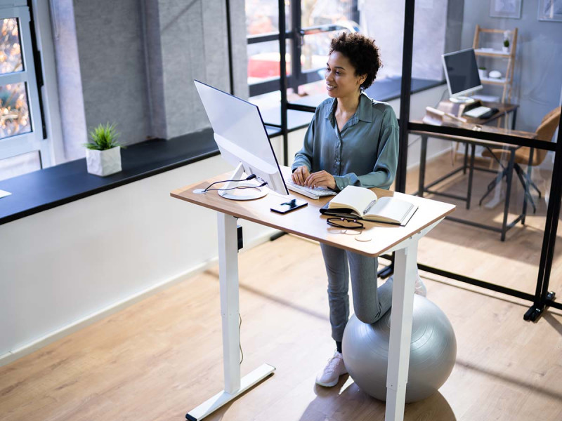 Ergonomie am Bildschirmarbeitsplatz