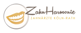 Logo ZahnHarmonie Köln, Zahnärzte Köln-Rath, Dr. Dirk und Christiane Wasserfuhr